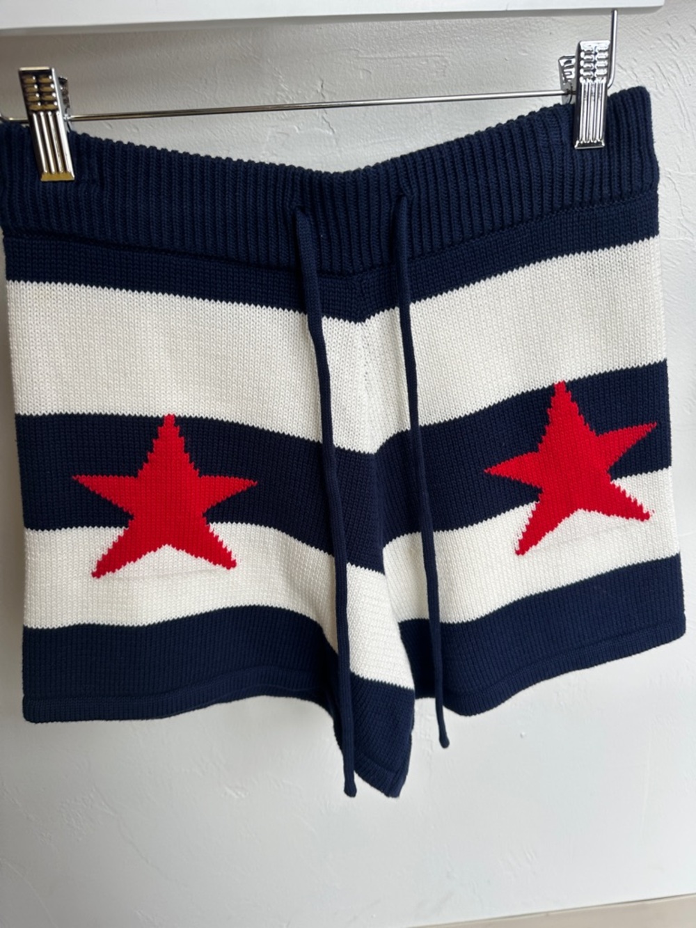 New with tags! Star shorts red white and blue USA Skies are Blue